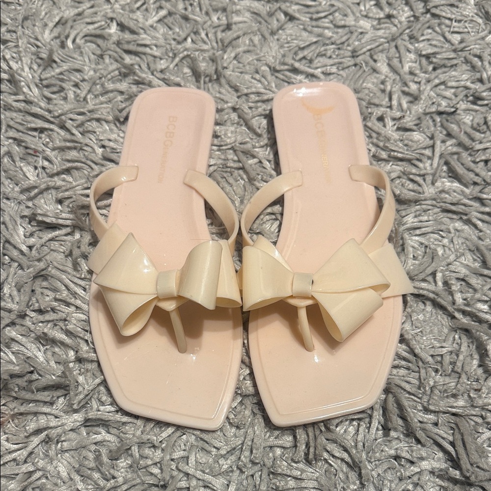 BCBG Baby Punk Bow Sandals